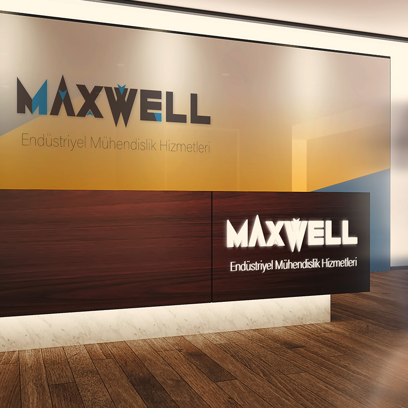 maxwell logo çalışması